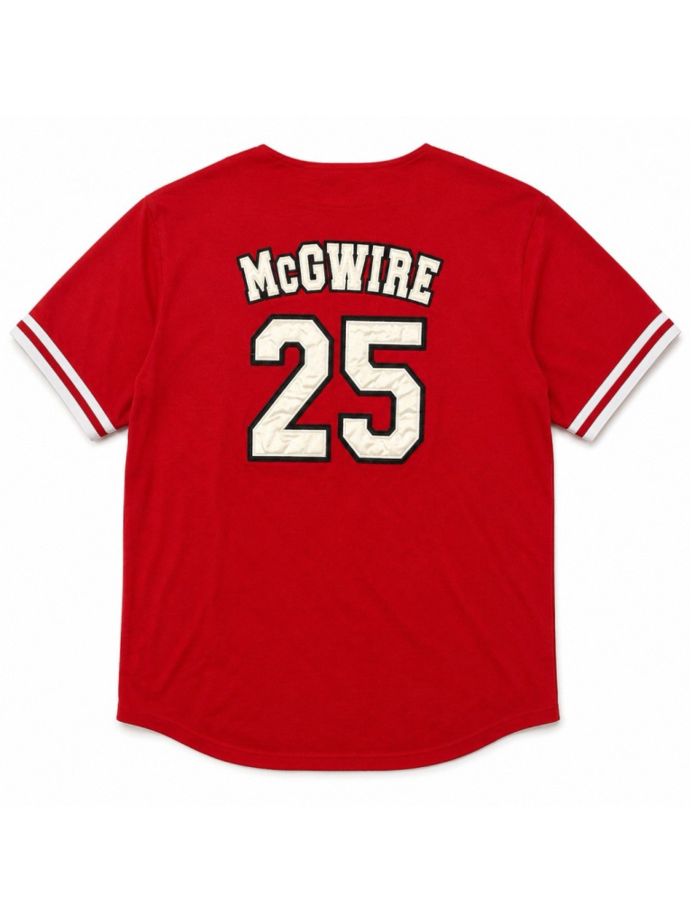 Vintage Sport Attack Mens Medium St. Louis Cardinals Mark McGwire Red Jersey